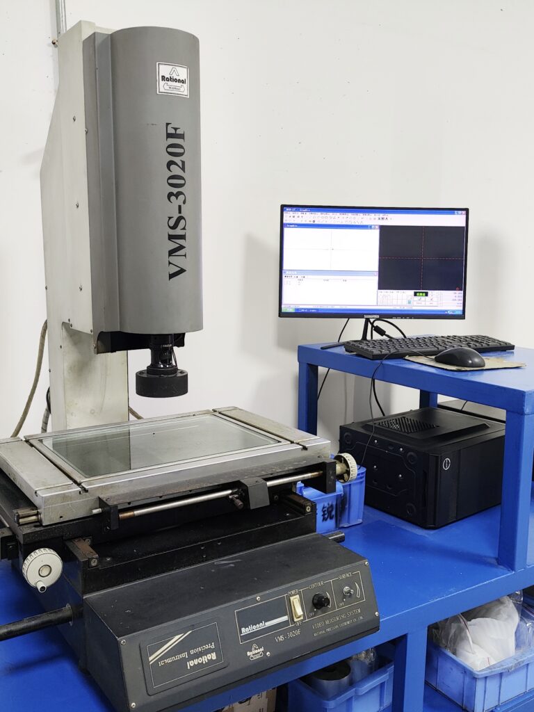VMS - 3020F Image Measuring Instrument services in the mechanical industry, demonstrating the high - precision measurement process of mechanical parts using advanced imaging technology.