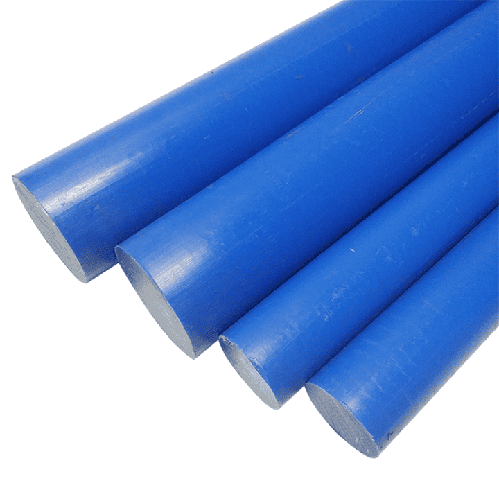 Nylon being processed in the mechanical machining industry, including injection molding and machining operations.