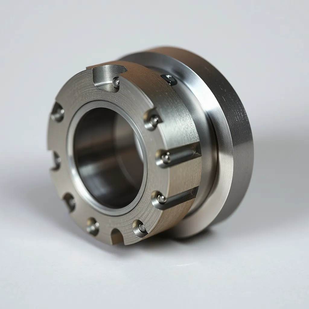 Fine machining in the mechanical industry, showing the detailed features of parts crafted with high - precision processes.