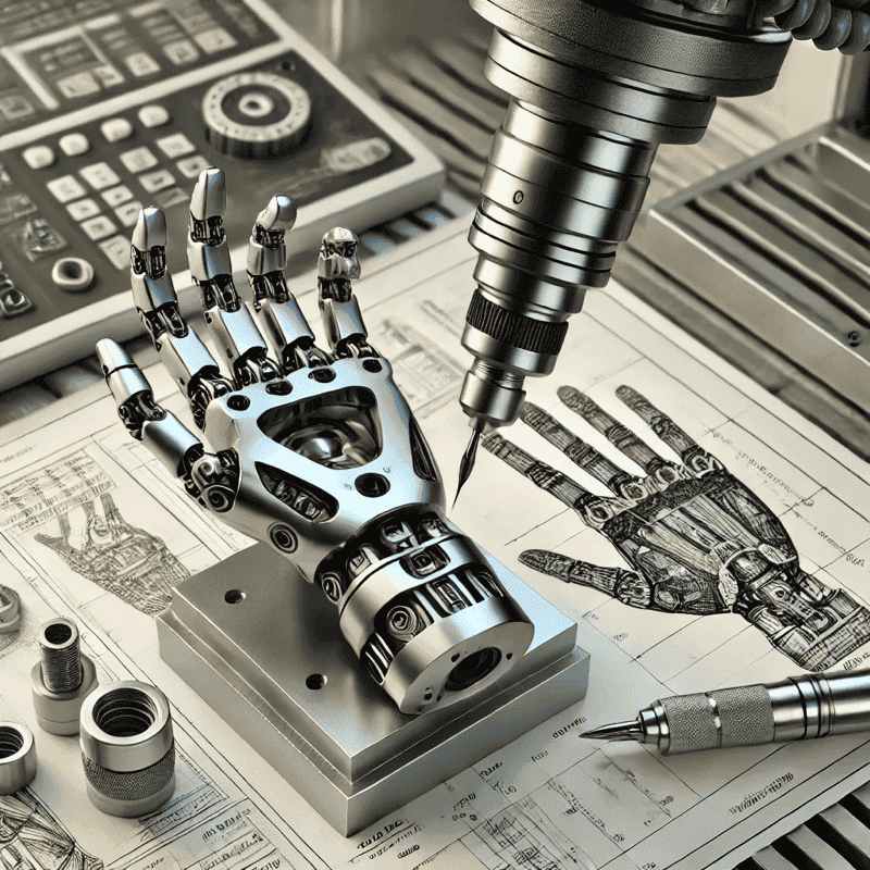 precision cnc machining for robotics