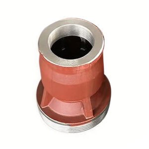 Industrial scene showing bearing components after sand casting undergoing precision grinding in a mechanical processing workshop