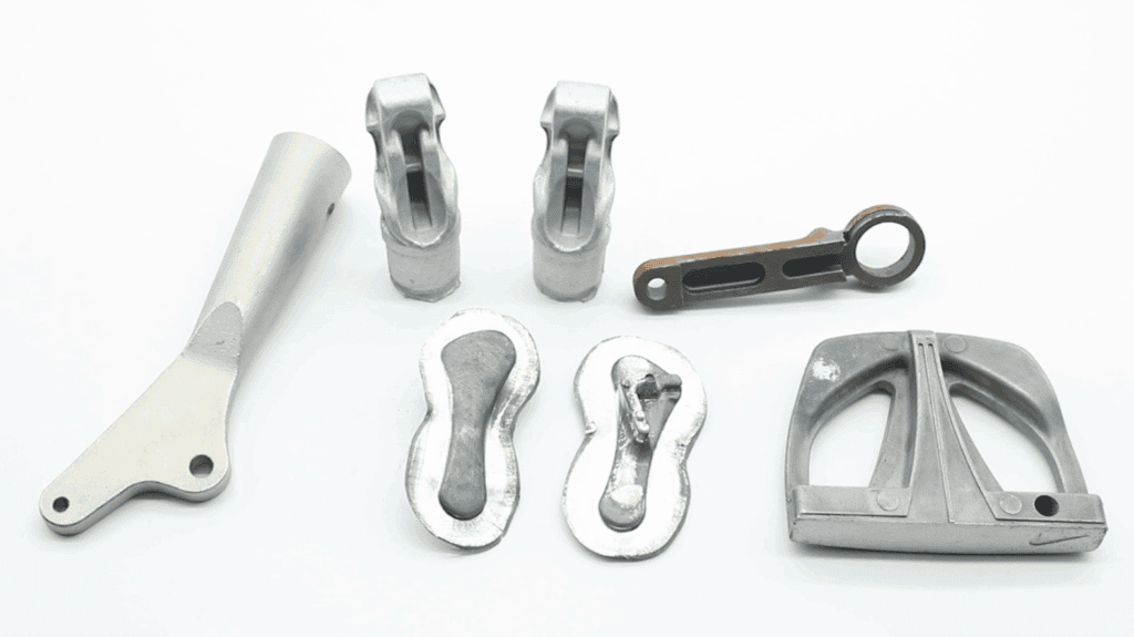 In the mechanical processing industry, a precise combination of forged parts, showcasing the high - quality craftsmanship and strength in metal shaping.
