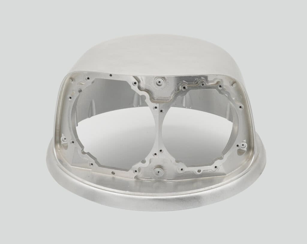 CNC-machined detector housings: high accuracy for small batches