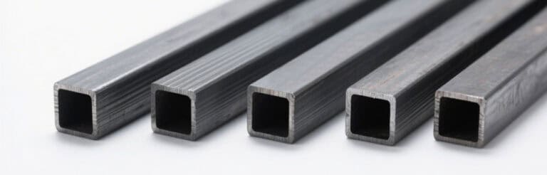 Carbon steel component with precision-machined surfaces, showcasing mechanical processing craftsmanship in metal fabrication