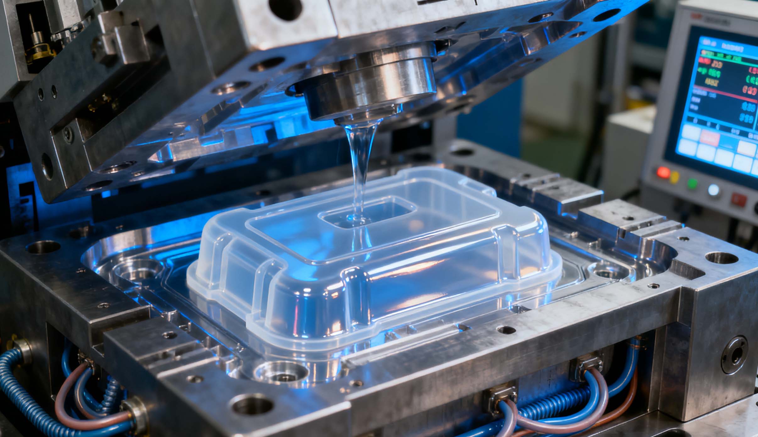 Precision trimming of machined metal parts followed by quality inspection in a mechanical manufacturing facility