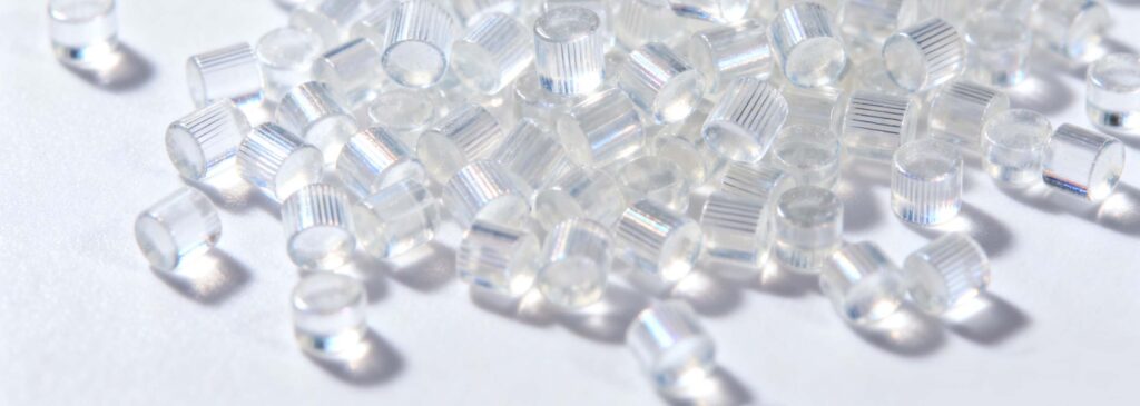 CNC machining process shaping a polycarbonate (PC) part with high precision in mechanical manufacturing