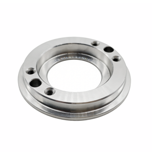 18-8 stainless steel (304) bottom ring ZZH10163-004, precision machined component for mechanical processing and industrial assembly applications