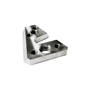 18-8 stainless steel (304) industrial panel, precision machined for mechanical processing and industrial equipment applications