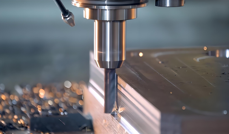 High-precision 3 axis cnc machining for metal parts, showing professional mechanical processing and accurate component manufacturing in industrial production.