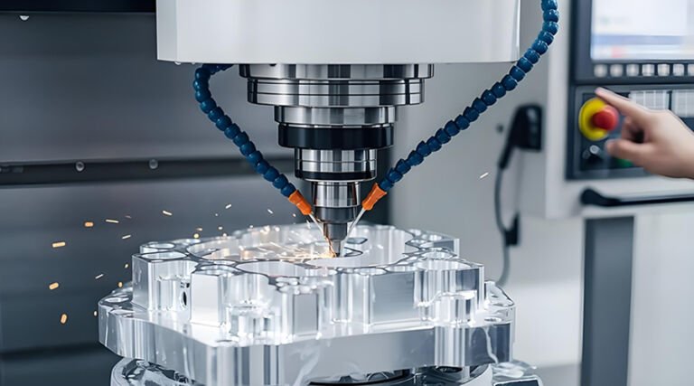 What is a 5-axis CNC machine, precision machining equipment for complex parts manufacturing in industrial production