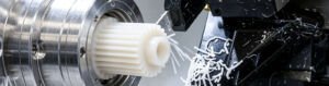 Finished custom structural components crafted from nylon for cnc machining, precision cut plastic workpieces manufactured via industrial CNC milling processes.