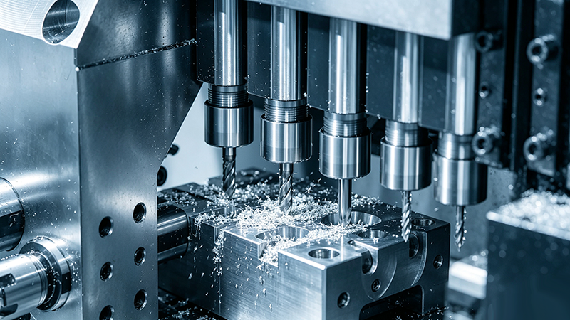 CNC Machining Prototype, precision custom metal prototype manufactured via CNC milling for mechanical product development and performance verification
