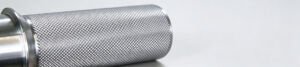 Metal workpiece with precise cnc knurling texture manufactured by cnc turning machining for mechanical assembly parts