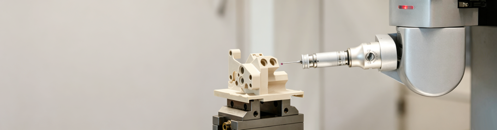 Precision PEEK plastic components processed by CNC machining for industrial mechanical assembly parts