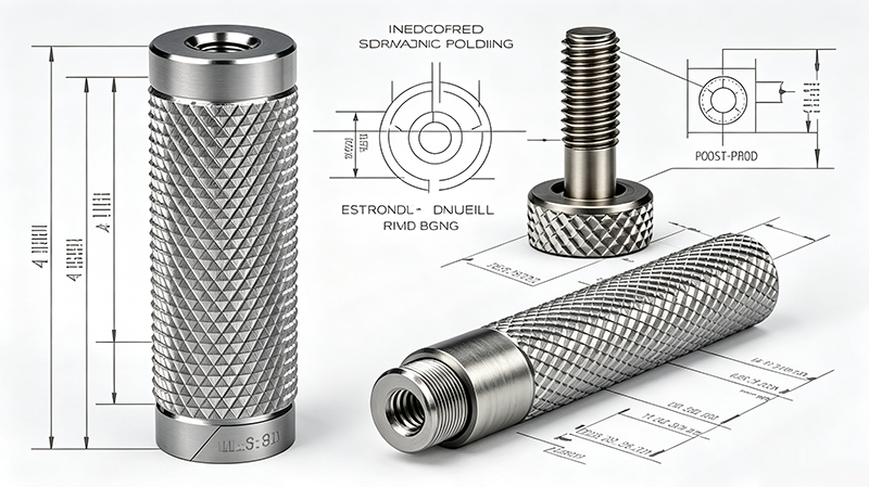 Form knurling tool versus cut knurling tool displayed side by side for mechanical machining operation comparison