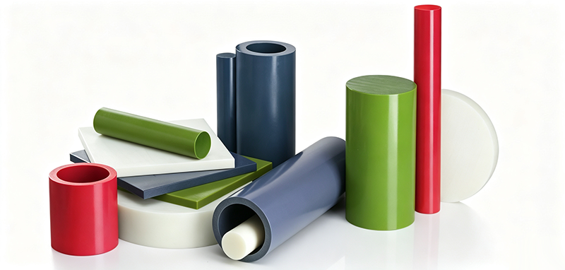 Technical reference graphic answering whether nylon belongs to polyamide for mechanical CNC machining material selection