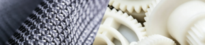 Polyamide vs nylon material comparison for CNC machining, showing mechanical‑grade polymer samples used in mechanical part manufacturing.