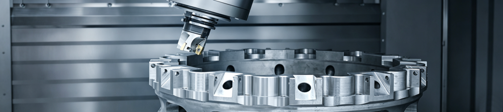 Multi‑axis CNC machining of precision metal component, high‑accuracy multi‑axis milling for complex industrial mechanical parts in custom manufacturing