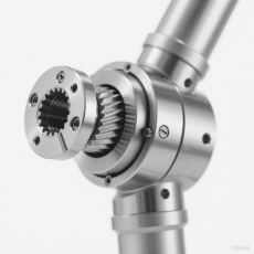 An underwater robot's ROV (Remotely Operated Vehicle) manipulator joints, showcasing the precision and flexibility crucial in mechanical processing for underwater exploration and maintenance.