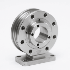 In the mechanical processing industry, there are logistics robot AGV drive wheel seats, showing the precision and functionality of mechanical components in automated logistics systems.