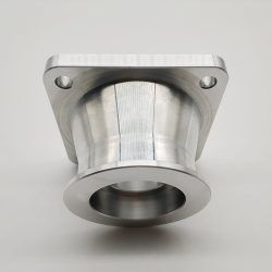 DC&O RAM tube for automotive applications, precision-crafted from 6061-T6 aluminum alloy via CNC turning and milling, finished with polishing and deburring to ensure smooth surfaces and dimensional accuracy.