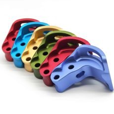 A high - precision bicycle connection plate, a key component in mechanical processing, showing fine workmanship and smooth surface, crucial for reliable bicycle assembly.