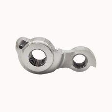 A flat mount hanger for bicycles in the mechanical processing industry, showing precise workmanship and suitable for secure bicycle mounting.