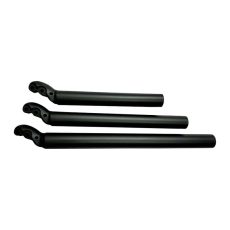 A precision - machined bicycle steering tube, a key part in the mechanical processing industry, showing high - quality craftsmanship and smooth finish.