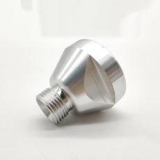 Automotive regulator made from 6061-T7 aluminum alloy, manufactured via CNC precision turning with as-machined finish, ensuring high accuracy and reliability for vehicle electrical systems.