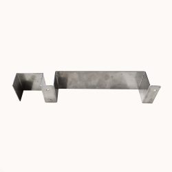 Sheet metal cover plate manufactured through laser cutting and CNC bending, made from stainless steel (304 or 201), finished with polishing or brushing, designed for chain transportation applications.