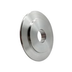 CNC-turned pin gaskets made from SUS 304 or SUS 316 stainless steel, finished with polishing and deburring, designed for outdoor and garden equipment applications.