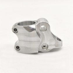 A long rear link for a bicycle, a key component in mechanical processing for the bicycle industry, which ensures smooth movement and stability of the bicycle's rear part.