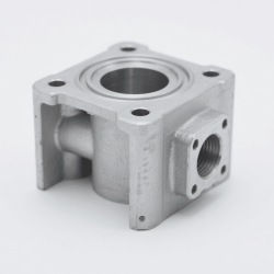 Investment casting machinery in action, demonstrating precision casting processes within mechanical machining operations