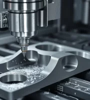 precision-cnc-machining Precision CNC machining service in the mechanical machining industry, demonstrating the high - accuracy manufacturing process of various metal components for efficient production.