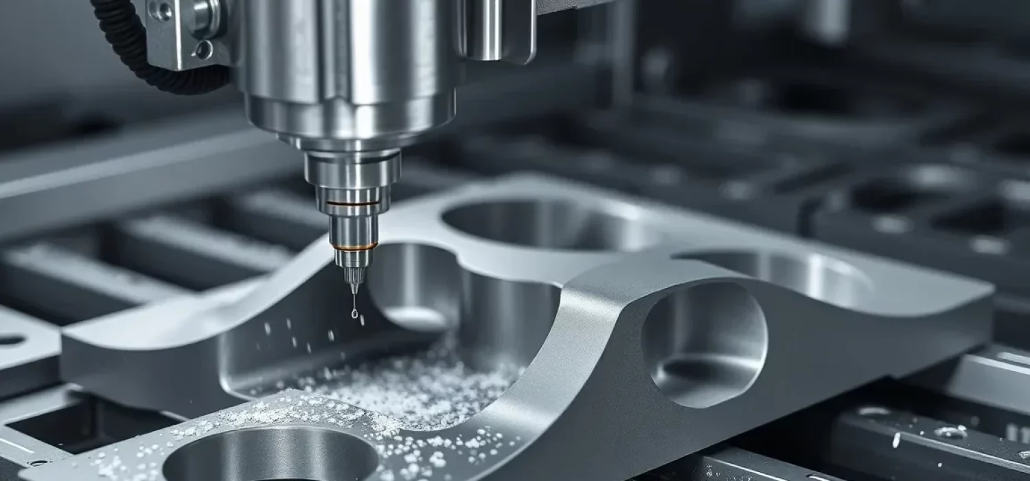 Precision CNC machining service in the mechanical machining industry, demonstrating the high - accuracy manufacturing process of various metal components for efficient production.