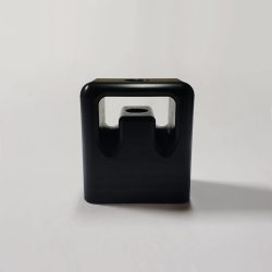 Marine sailboat plastic body manufactured by injection molding, followed by post-processing tapping and hole drilling, made from PA66-GF (glass fiber-reinforced nylon), designed for maritime applications.