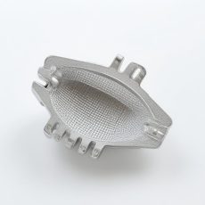 Sand casting process producing a metal pump housing component