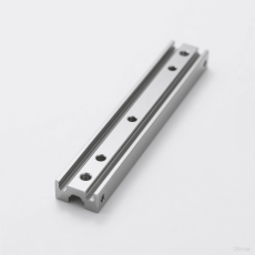 Precision - machined automobile seat rails in a modern mechanical processing workshop. These rails are crucial for seat adjustment and stability in vehicles, showing high - quality mechanical craftsmanship.