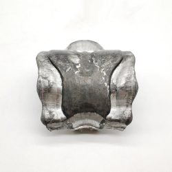 Bicycle shock absorber seat ports rear link made from aluminium 6061-T6, produced through custom forging and CNC precision machining, designed for outdoor use with a durable forging finish.