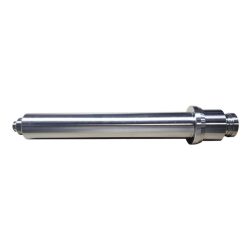 Automotive stainless steel thread CNC machined via lathe processing, external thread cutting/rolling, made of 303/304 (optional 316) stainless steel with as-machined finish for automotive applications.